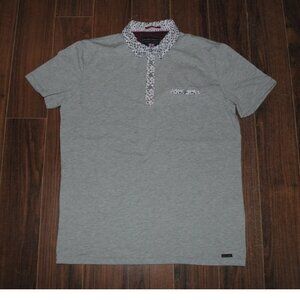 Guide London Premium Range Gray Polo Shirt Medium Chest 42" Cotton British